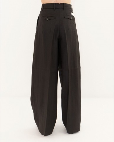 Nine in the Morning - Pantalone Zina Nero Donna ZIN05 V64 NERO P26