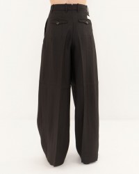 Nine in the Morning - Pantalone Zina Nero Donna ZIN05 V64 NERO P26