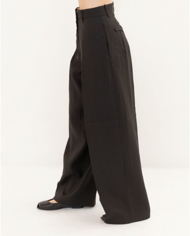 Nine in the Morning - Pantalone Zina Nero Donna ZIN05 V64 NERO P26