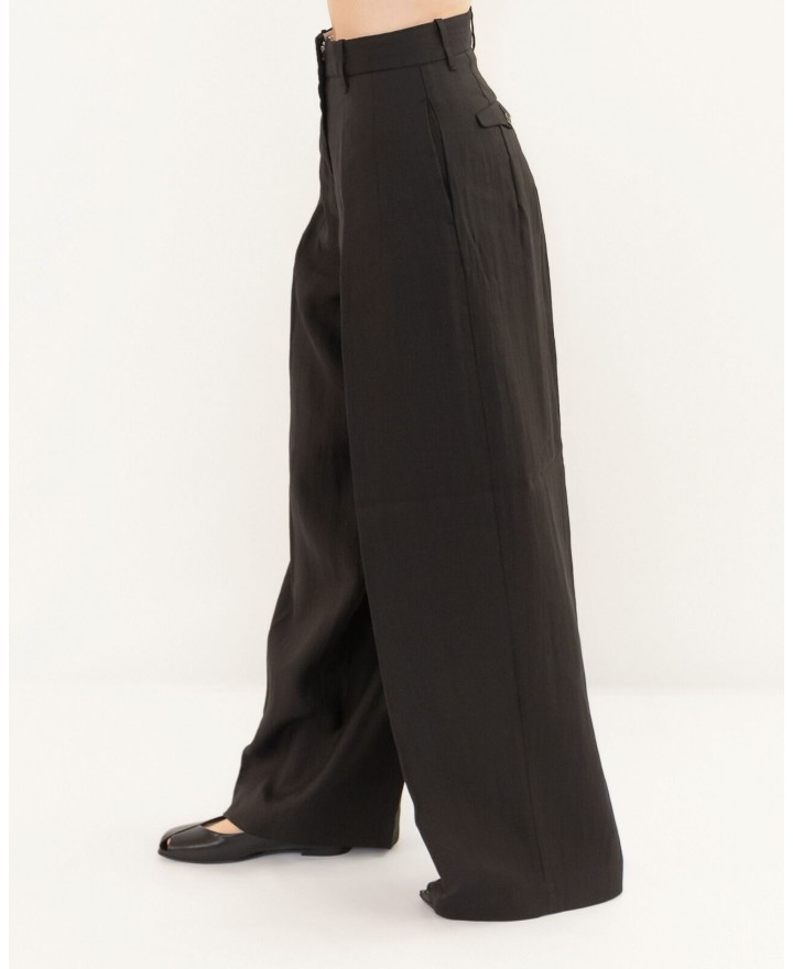 Nine in the Morning - Pantalone Zina Nero Donna ZIN05 V64 NERO P26