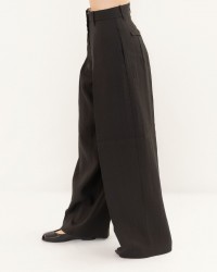 Nine in the Morning - Pantalone Zina Nero Donna ZIN05 V64 NERO P26