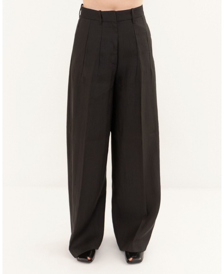 Nine in the Morning - Pantalone Zina Nero Donna ZIN05 V64 NERO P26