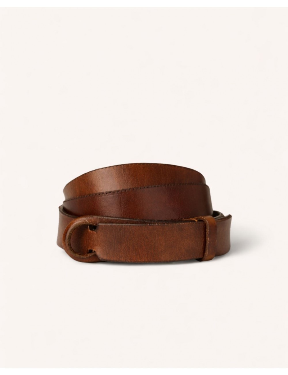 Orciani - Cintura NoBuckle Dive Pelle Cuoio Uomo NB0005 DIV CUO CON