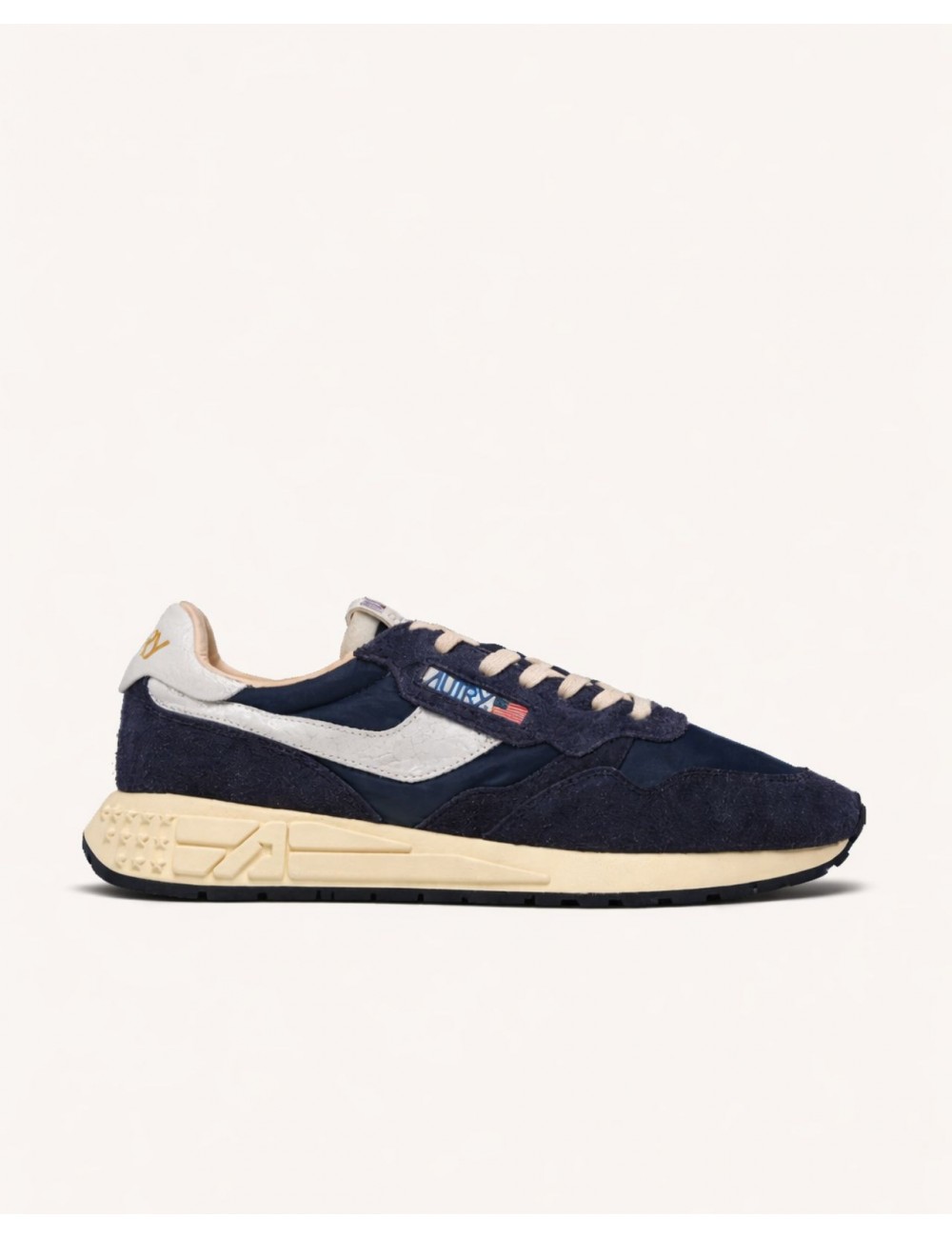 Autry - Scarpa Reelwind Nylon/Suede Blu Uomo WWLM NC30 CON