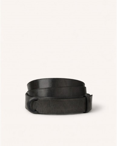 Orciani - Cintura NoBuckle Dive Pelle Antracite Uomo NB0005 DIV LON CON