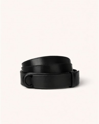 Orciani - Cintura NoBuckle Dive Pelle Nera Uomo NB0005 DIV NER CON