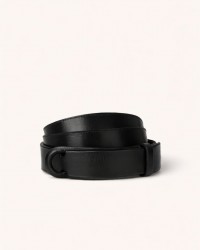 Orciani - Cintura NoBuckle Dive Pelle Nera Uomo NB0005 DIV NER CON