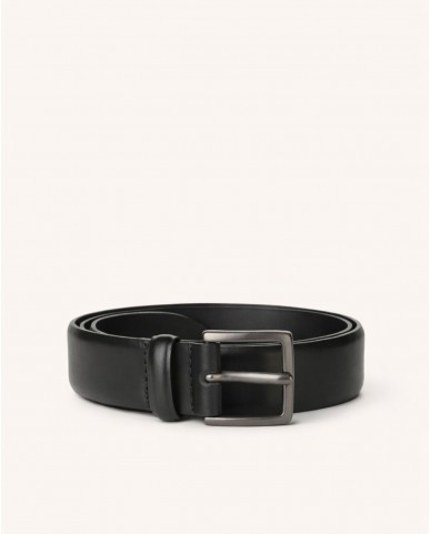 Orciani - Cintura Classica Monaco Pelle Nera Uomo U08201 MNA NER CON