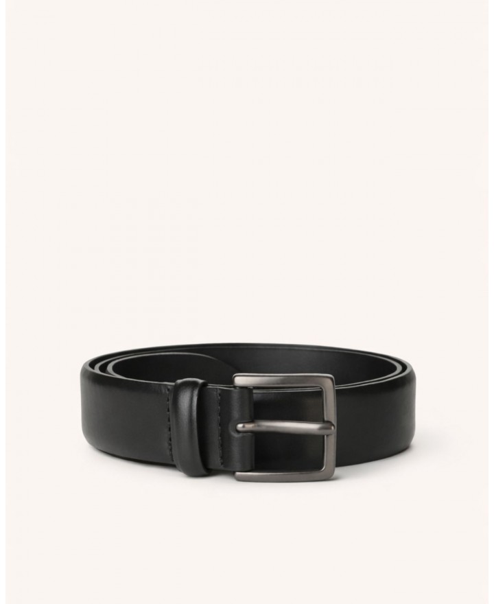 Orciani - Cintura Classica Monaco Pelle Nera Uomo U08201 MNA NER CON