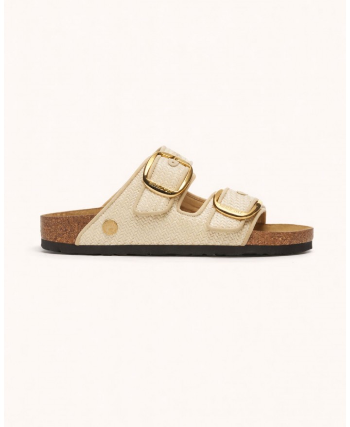 Birkenstock - Arizona Big Buckle Raffia Donna1029042 RAFFIA P26
