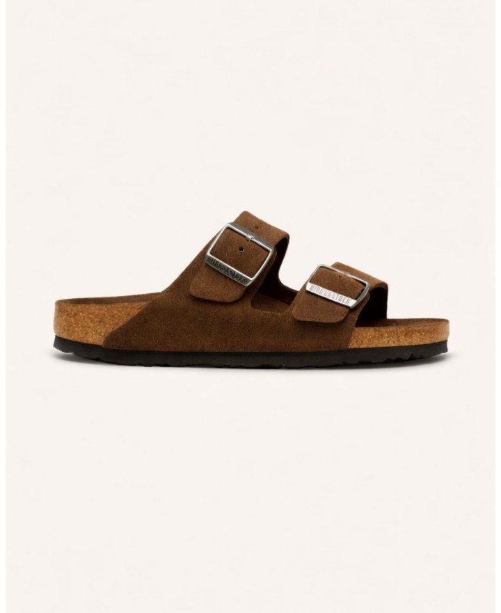 Birkenstock - Arizona Suede Moka Donna 1031640 CAFE P26