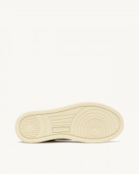 Autry - Scarpa Medalist Pelle Bicolor Glitter Rosa Donna AULW PK06 CON