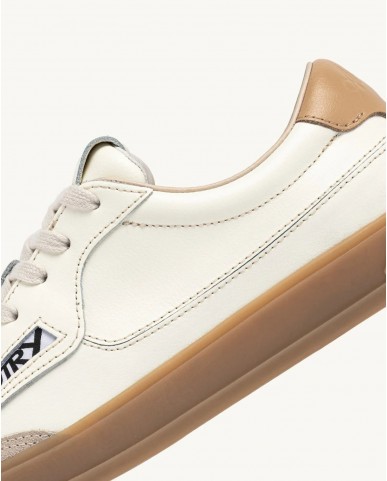 Autry - Women's Beige Leather Windscape Shoe SCLW UK08 P26