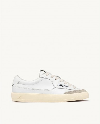 Autry - Women's White Leather Windscape Shoe SCLW UK01 P26