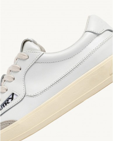 Autry - Women's White Leather Windscape Shoe SCLW UK01 P26