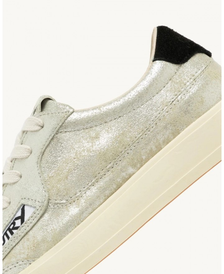 Autry - Women's Gold Leather Windscape Shoe SCLW ZE01 P26