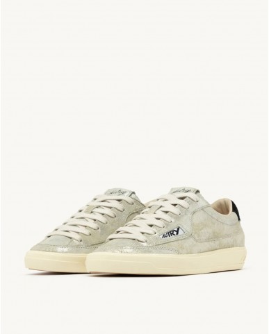 Autry - Women's Gold Leather Windscape Shoe SCLW ZE01 P26