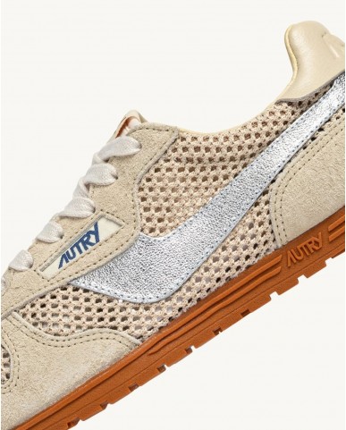 Autry - Women's Windspin Knitted Beige Shoe WSLW KD06 CON