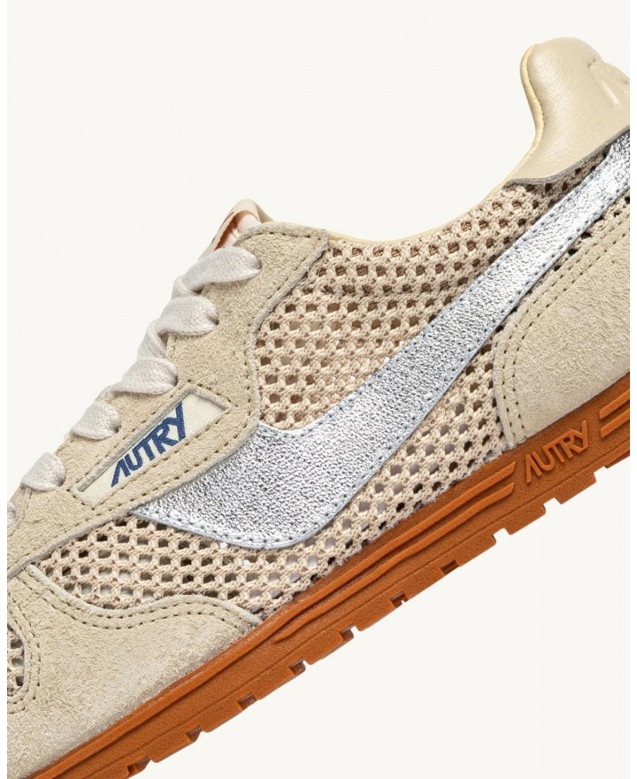 Autry - Women's Windspin Knitted Beige Shoe WSLW KD06 CON