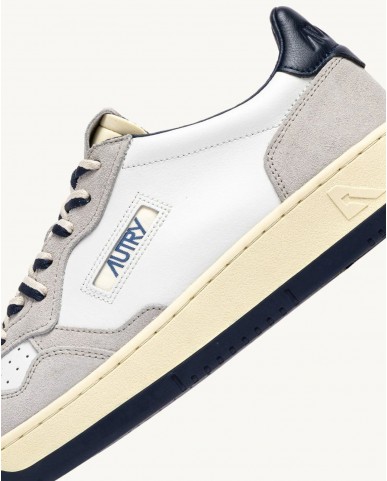 Autry - Scarpa Medalist Pelle/Suede Bicolor Blu Uomo AULM BW04 CON