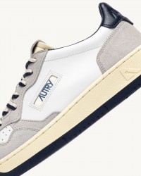 Autry - Scarpa Medalist Pelle/Suede Bicolor Blu Uomo AULM BW04 CON