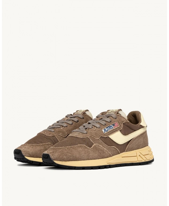 Autry - Scarpa Reelwind Nylon/Suede Beige Uomo WWLM UT43 CON