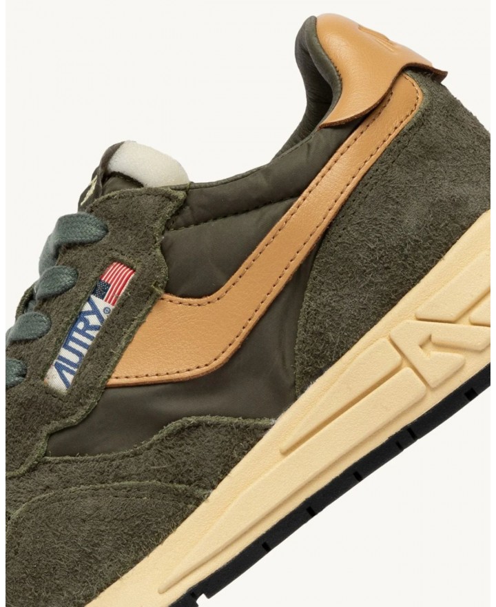 Autry - Scarpa Reelwind Nylon/Suede Militare Uomo WWLM UT44 CON
