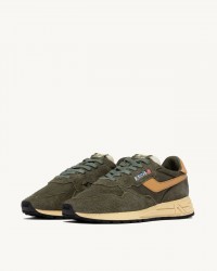 Autry - Scarpa Reelwind Nylon/Suede Militare Uomo WWLM UT44 CON
