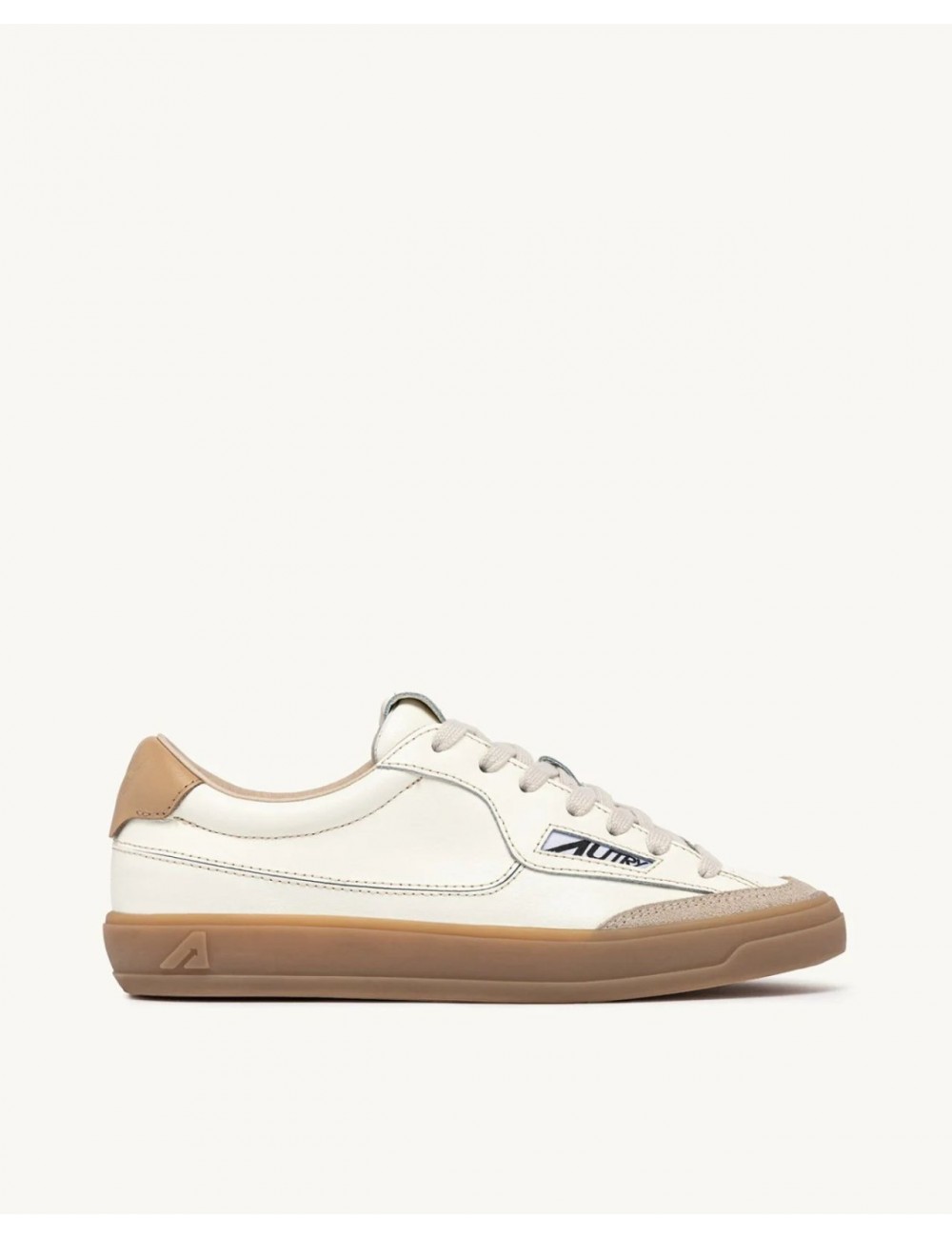 Autry - Men's Beige Leather Windscape Shoe SCLM UK08 P26