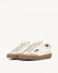 Autry - Men's Beige Leather Windscape Shoe SCLM UK08 P26