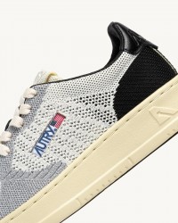 Autry - Scarpa Medalist Easeknit Tessuto Argento Donna EKLW K301 CON