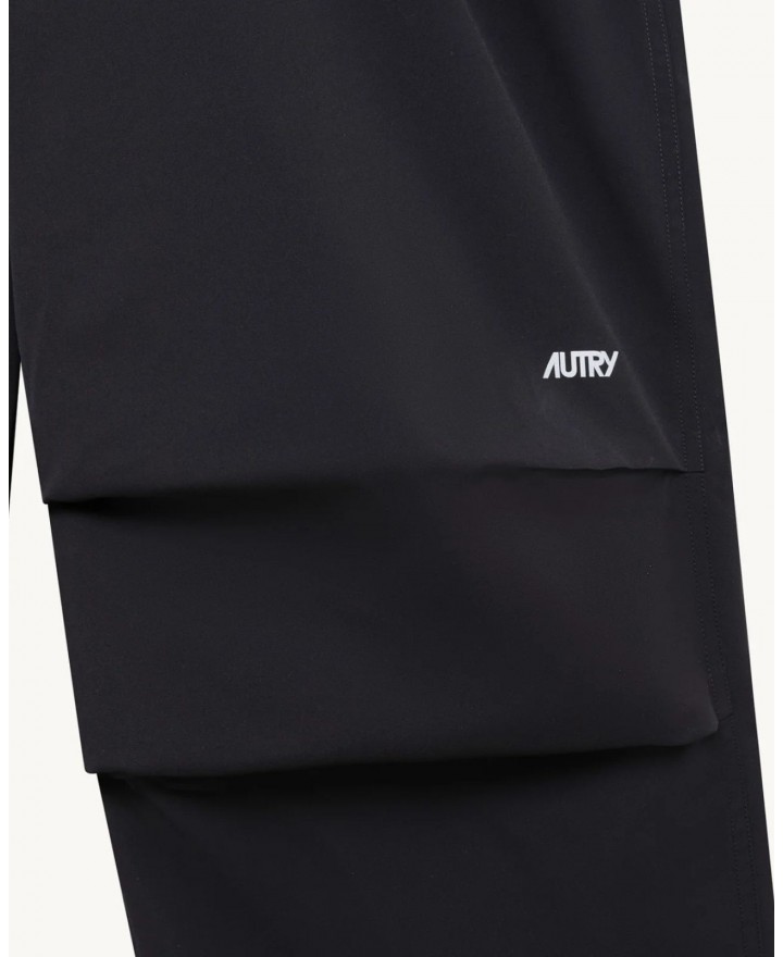 Autry - Pantaloni Parachute Neri Uomo PAPX 019K P26