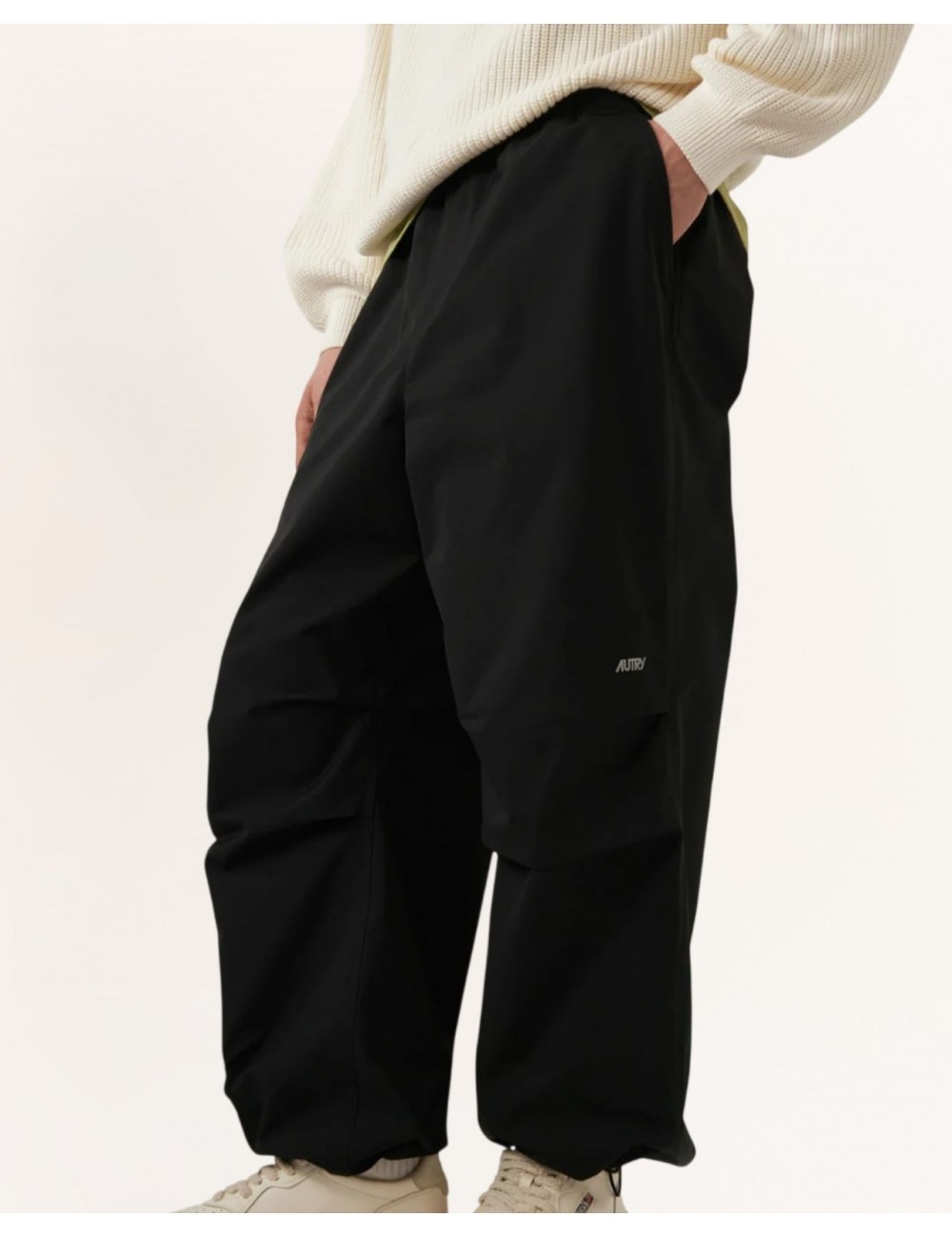 Autry - Pantaloni Parachute Neri Uomo PAPX 019K P26