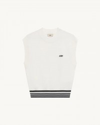 Autry - Top Girocollo Bianco Donna VEPW 030W P26