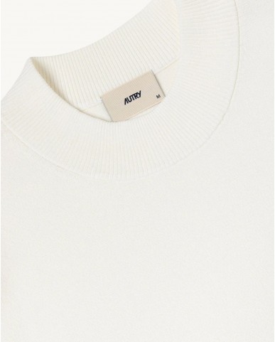 Autry - Top Girocollo Bianco Donna VEPW 030W P26