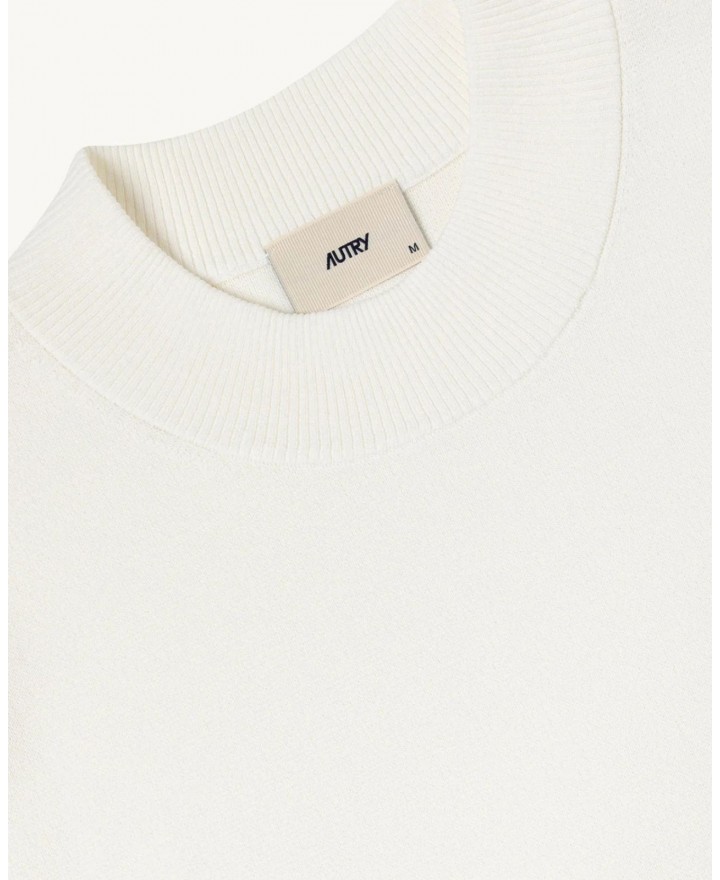 Autry - Top Girocollo Bianco Donna VEPW 030W P26