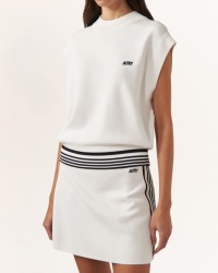 Autry - Top Girocollo Bianco Donna VEPW 030W P26