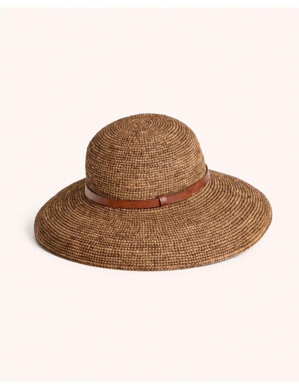 Ibeliv - Cappello in Rafia Rova Dark Tea Donna ROVA DARK TEA CON