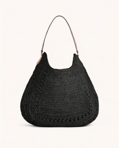 Ibeliv - Borsa a Spalla Meva Nera Donna MEVA BLACK CON