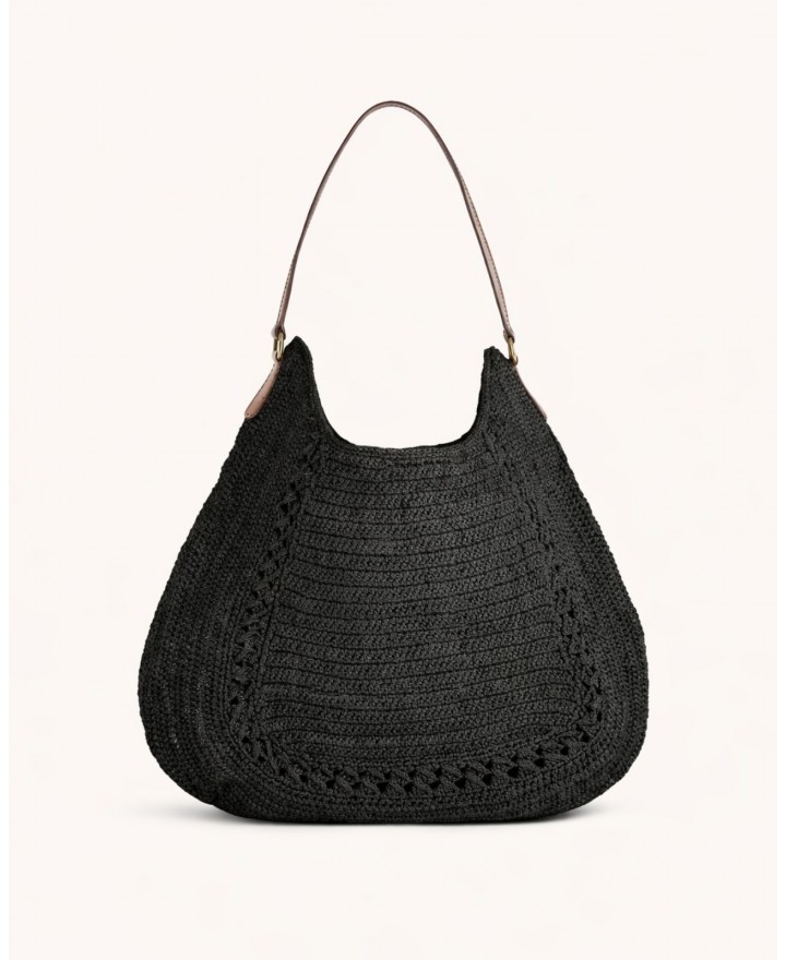 Ibeliv - Borsa a Spalla Meva Nera Donna MEVA BLACK CON