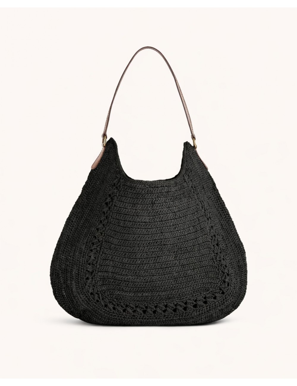 Ibeliv - Borsa a Spalla Meva Nera Donna MEVA BLACK CON