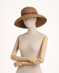 Ibeliv - Cappello in Rafia Rova Dark Tea Donna ROVA DARK TEA CON